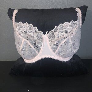 Lepel Fiore Lace Full Cup Bra, Light Pink 34H (US)